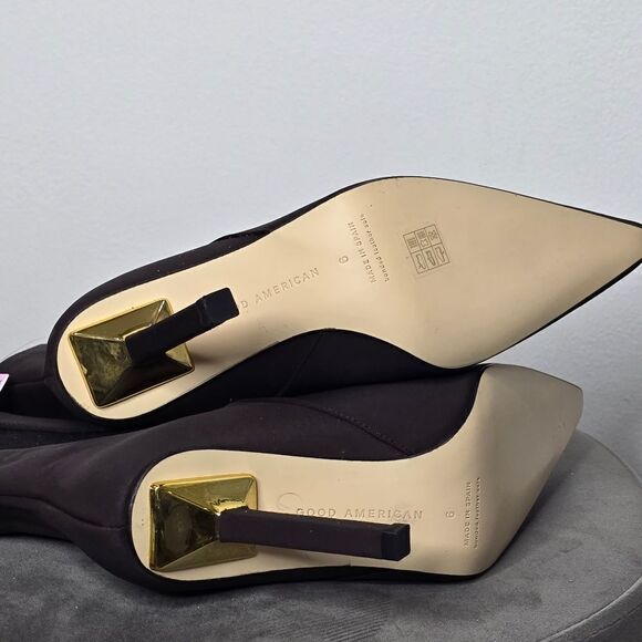 Good American Neoprene Kickstand Heel Bootie - Picture 7 of 9